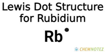 Lewis Dot Structure of Rubidium