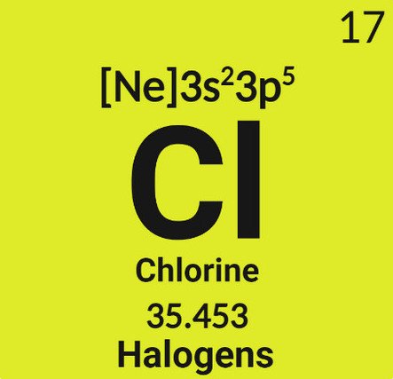 Chlorine - Formula, Symbol, Properties, Uses and Price