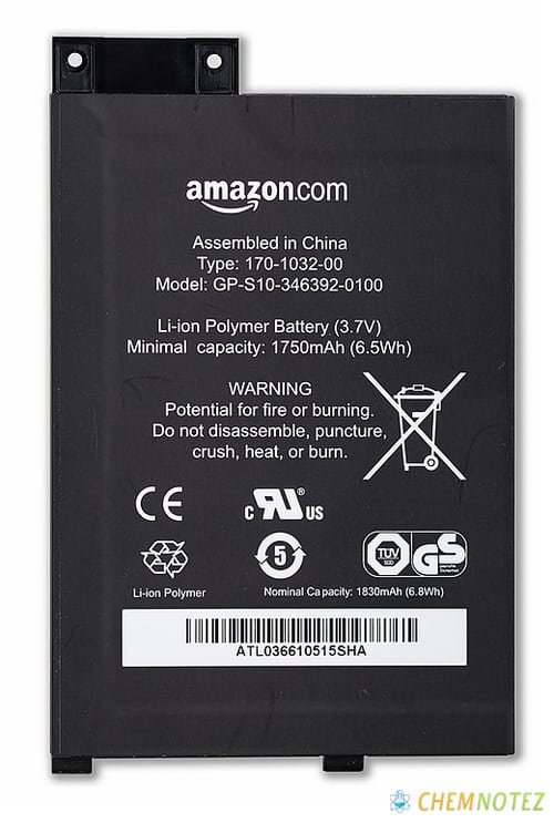 lithium ion rechargeable battery picture