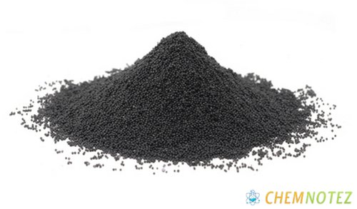 powder form of carbon image