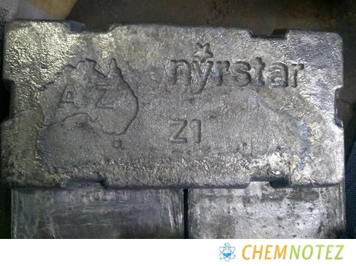 zinc metal block image