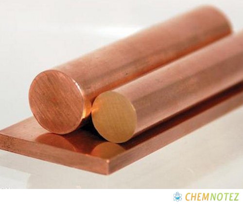 cylindrical and sheets of copper image